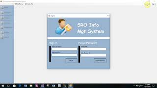NGO Management System Part 28 Password Change Form C# C Sharp screenshot 2
