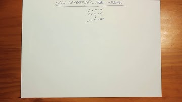 Tabuada para fluxograma