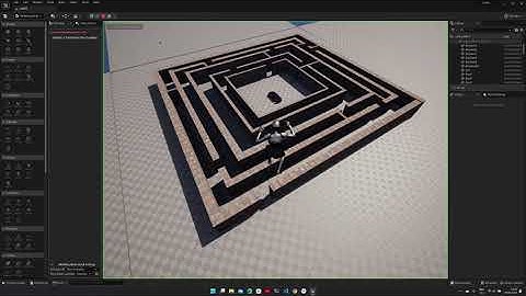 A Simple maze in Unreal Engine