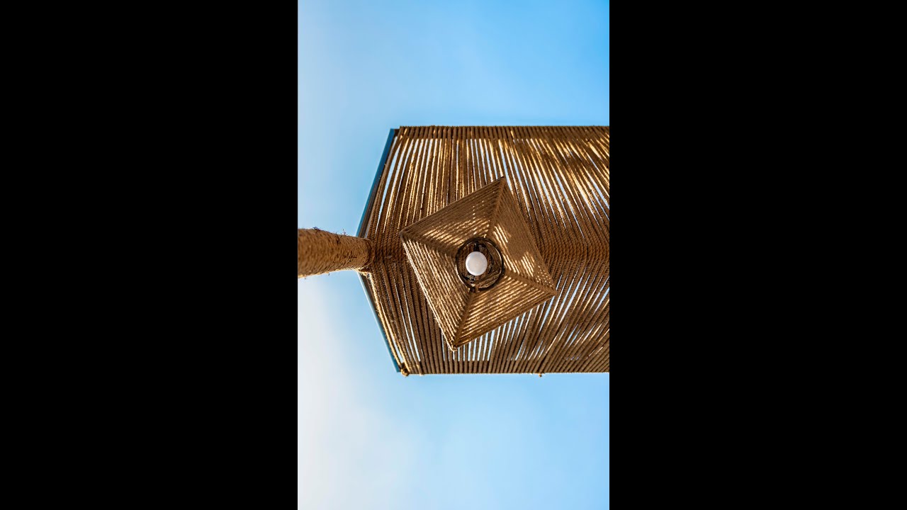 ROPE LAMP sustainable design