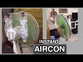 IMPROVISE ELECTRICFAN AIR COOLER/DIY AIRCON