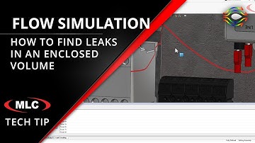 How to Find Leaks in SOLIDWORKS Flow Simulation CFD - Advanced Flow Tips & Tricks Leak Tracking