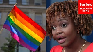 ‘This Year Has Been Really Scary For Our Community’: Karine Jean-Pierre Decries Anti-LGBTQ+ Bills