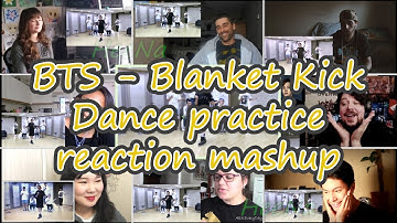 [BTS] Blanket Kick 이불킥 Dance Practice｜reaction mashup