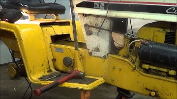 5-23-13 Cub Cadet 129 hydraulic lift retrofit
