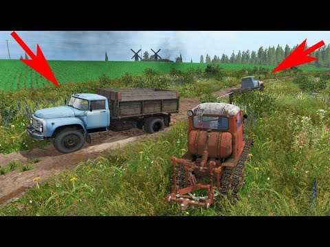 Видео: ОДНА ЛУЖА И МНОГО ПРОБЛЕМ! ЗИЛ 130 - FARMING SIMULATOR 2017