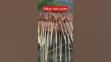Thumbnail of bakar sate ayam#shorts #satekuahmempawah