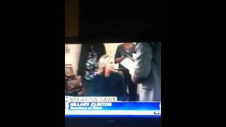 Hillary Clinton reaction to Qaddafi's death!