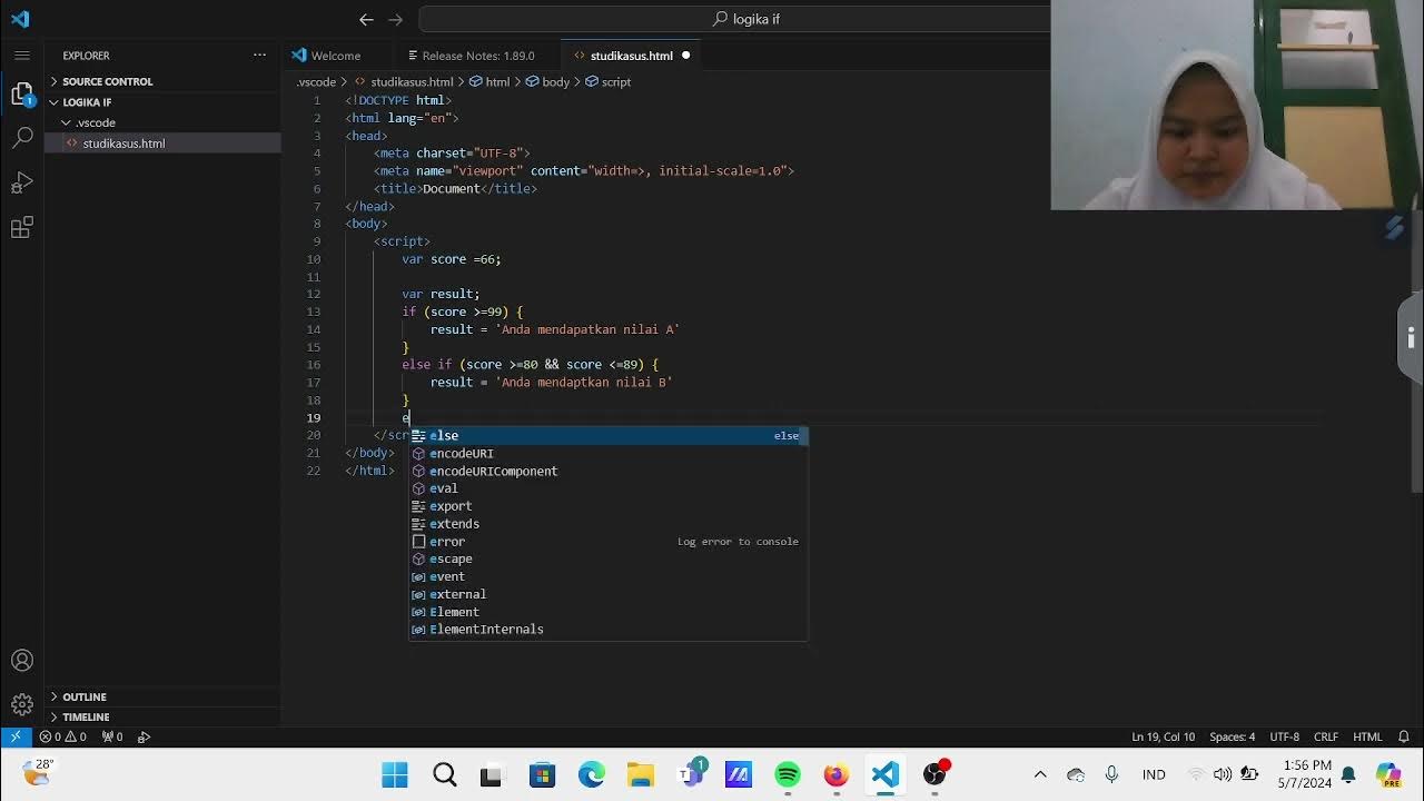 how to create javascript in vscode - YouTube