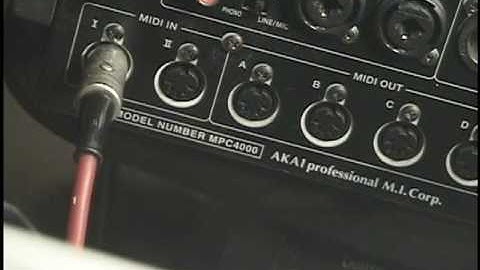 MPC4000 TRITON Instructional DVD part 1 setup