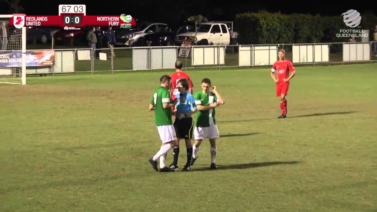 football score NPL Rd20 Redlands Utd v Northern Fury