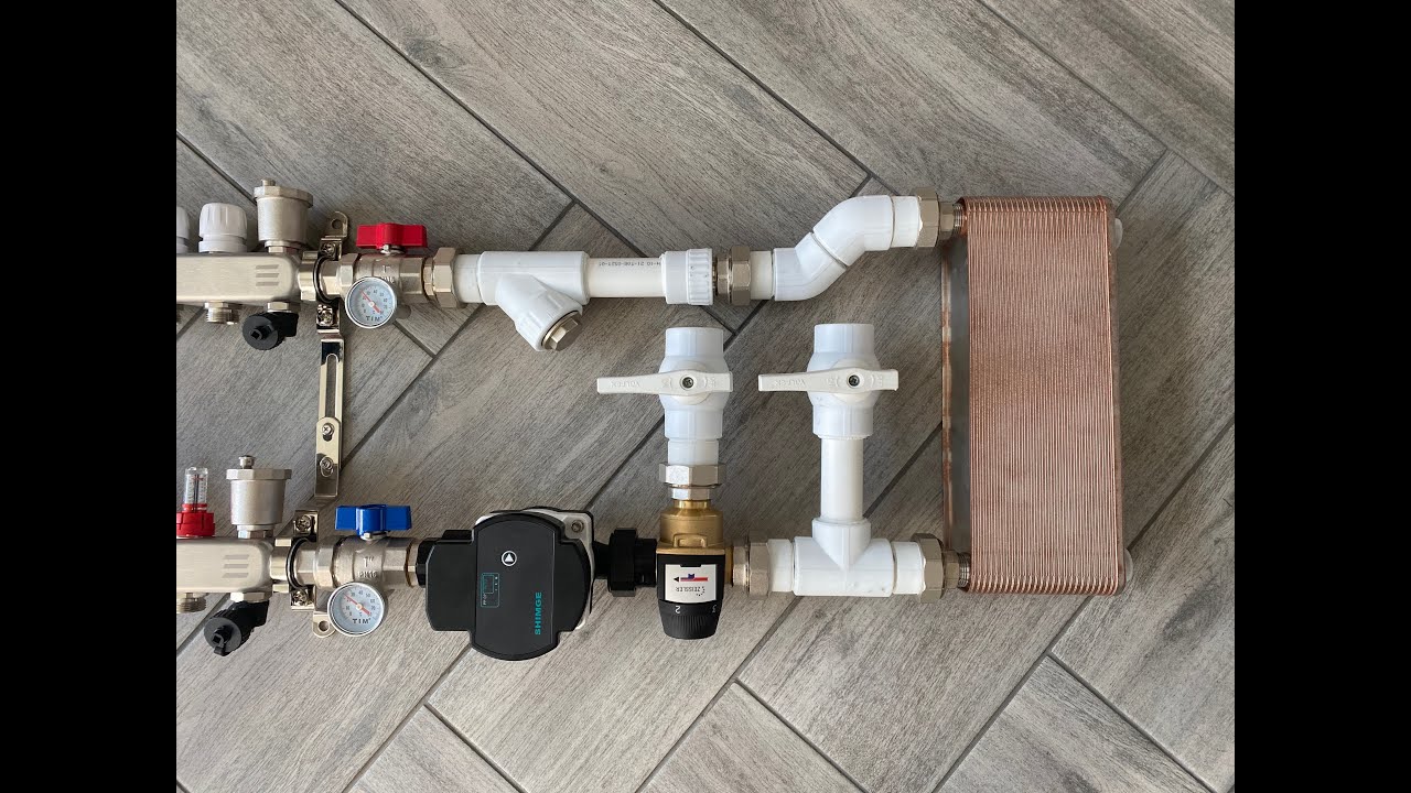 Вариант универсального криптокотла для интеграции в систему отопления