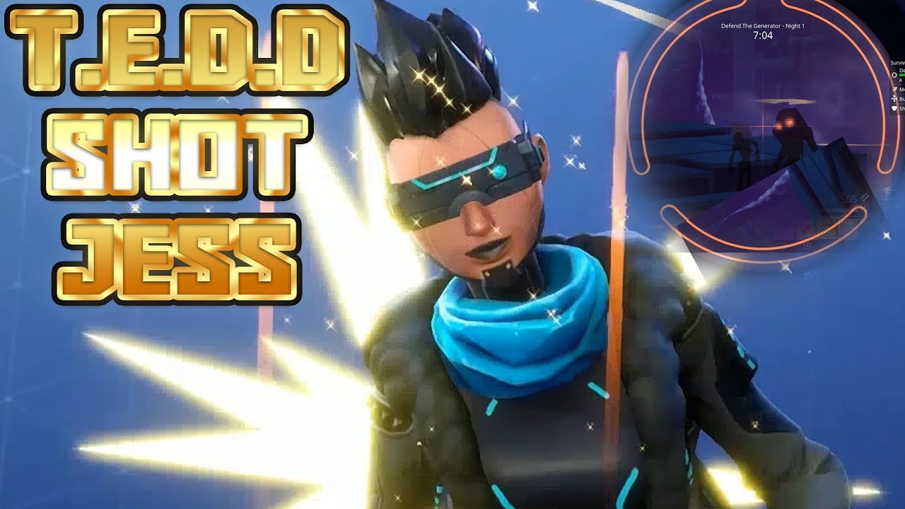 Getting Tedd Shot Jess Fortnite T E D D Shot Jess The New Outlander Hype Hero Bye Reclaimer Hello T E D D Shot Youtube