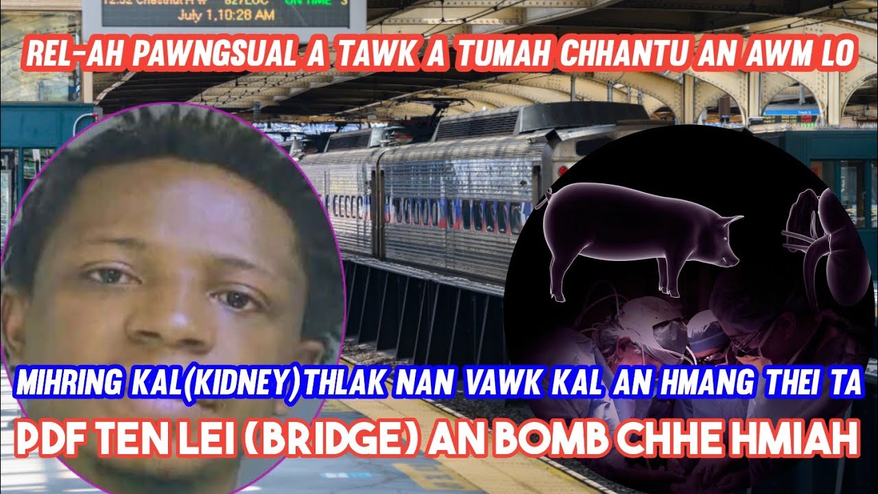 Vawk Kal Rel-ah Pawngsual a tawk a chhan a hnekin a thla an lo laksak | Vawk kal ...