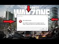 Call of Duty Warzune Crash/Absturtz