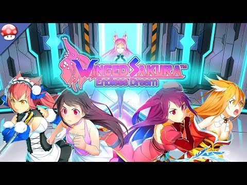 Winged Sakura Endless Dream Gameplay (PC Game)