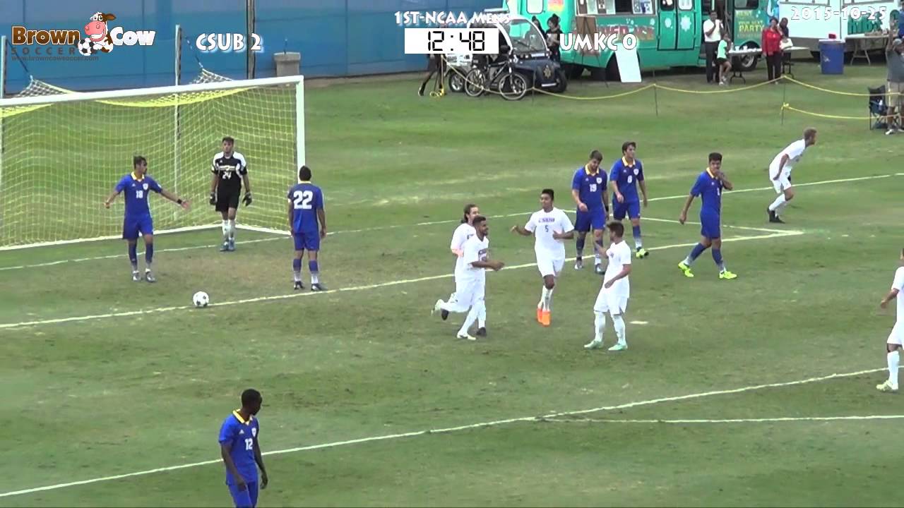20151025 NCAA Mens Soccer CSU Bakersfield v University Missouri KC 1st