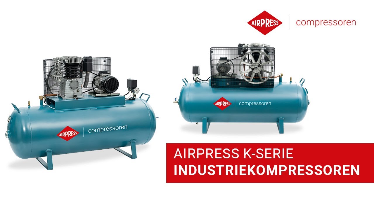 Airpress® K-Serie - Kolbenkompressoren für den Dauereinsatz