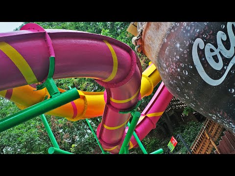 Soda Straws Speed Water Slides | Schlitterbahn New Braunfels