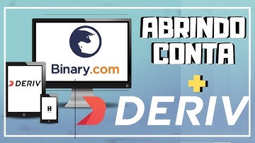 💯💲💰COMO CRIAR CONTA NA BINARY/DERIV PASSO A PASSO💯💲💰
