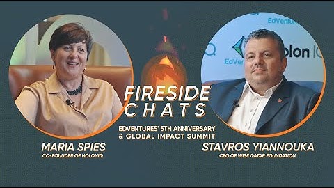 Stavros Yiannouka, CEO of WISE, Qatar Foundation