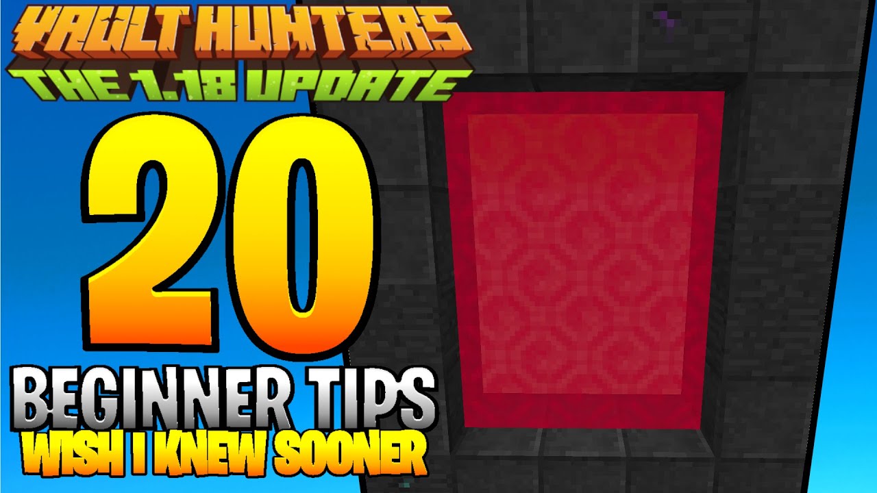 20 Tips for Minecraft Vault Hunters | Beginner's Guide