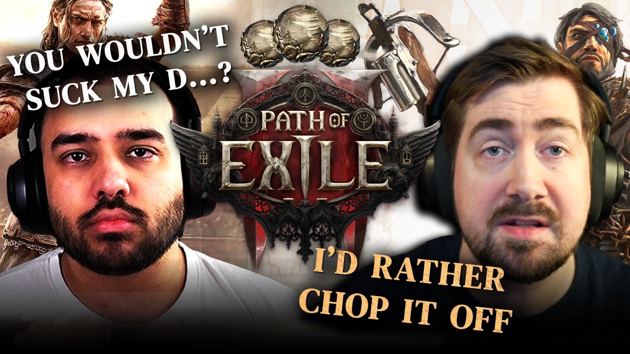 Leveling new POE2 characters but we're both DERANGED
