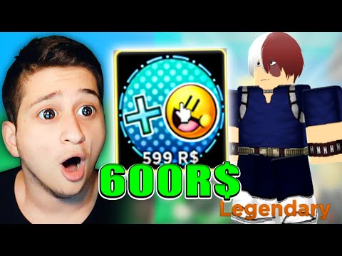 legendary ამომივიდა და 600 robux დავხარჯე! Anime Fighters Simulator Roblox