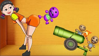 Squid game VS Big Gun VS Kick The Buddy | | Kick The Buddy by Run and Run 756 views 3 weeks ago 10 minutes, 41 seconds