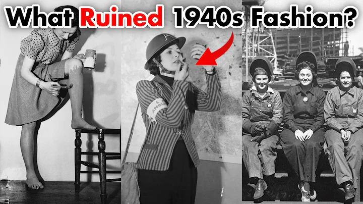 how world war 2 ruined 1940s fashion 💸💣🇺🇸