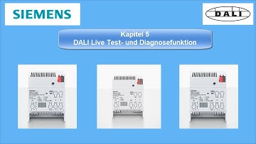 Siemens KNX-DALI GW Kapitel 05 Life Test und Diagnose de
