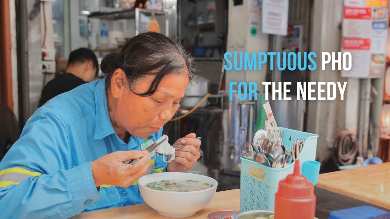 Sumptuous phở for the needy