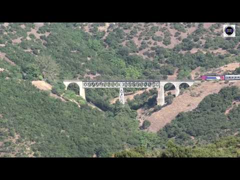 Trains with ADtranz between Ligaria and Domokos Greece-2011