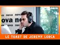 Jrmy lorca lve son verre au stand uple toast