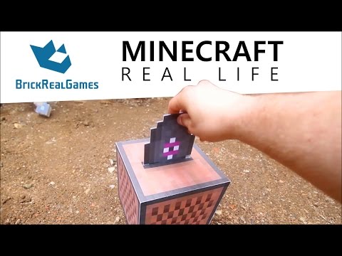 Minecraft Real Life How To Play On Jukebox Brickrealgames Youtube