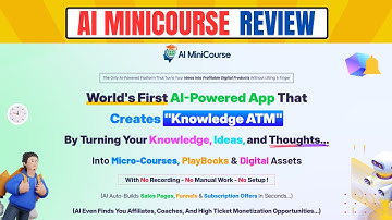 AI MiniCourse Review & Demo - The Ultimate Tool for Creating Digital Products?