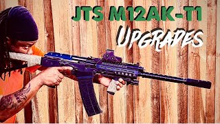 JTS M12AK T1 Upgrade Review Russian Molot Muzzle Brake Compensator
