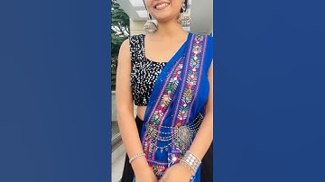 Navratri garba dupatta styling #shorts #ashortaday #garba #navratri #dupattastyling #drapingstyle