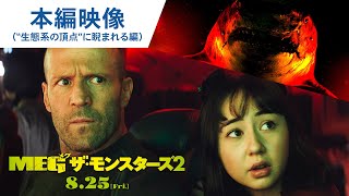 映画『ＭＥＧ ザ・モンスターズ２』本編映像（“生態系の頂点“に睨まれる編）2023年8月25日（金）公開