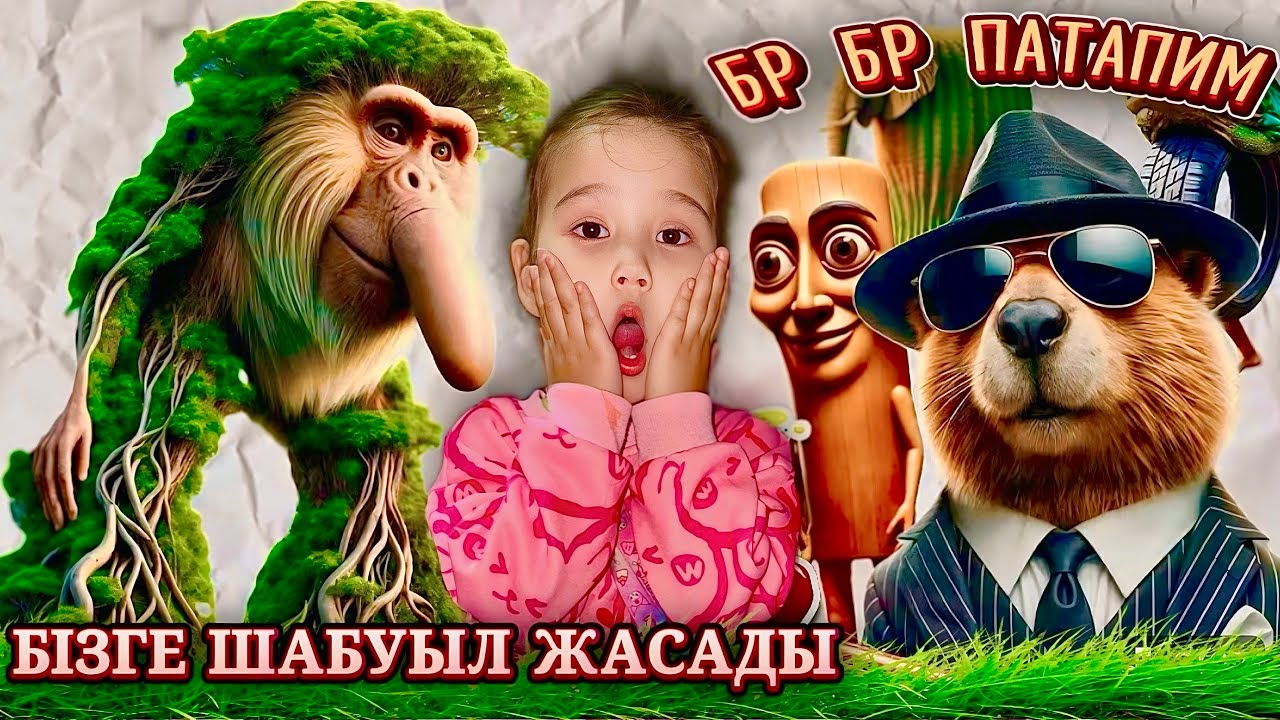 БР БР ПАТАПИМ БІЗГЕ ШАБУЫЛ ЖАСАДЫ😱| ДОСТАРЫН УЙГЕ КІРГІЗІП АЛДЫ🤯| СИҚЫРЛЫ ПАЛОЧКА🧚🏼‍♂️|