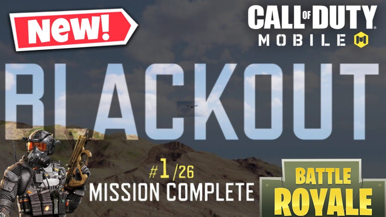 BLACKOUT MAP BATTLEROYALE GAMEPLAY SEASON 8 COD MOBILE !