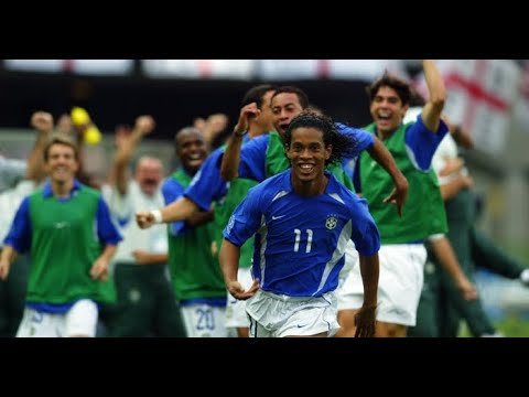 Ronaldinho'nun İngiltere'ye Attığı Muhteşem Frikik Golü - 2002 Dünya Kupası