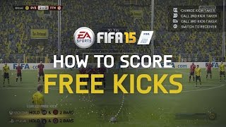 FIFA 15 Tutorial: How To Score Free Kicks screenshot 4