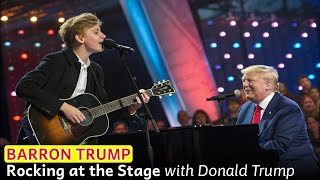 Tribute to People of America : Barron Trump Singing (imagined)