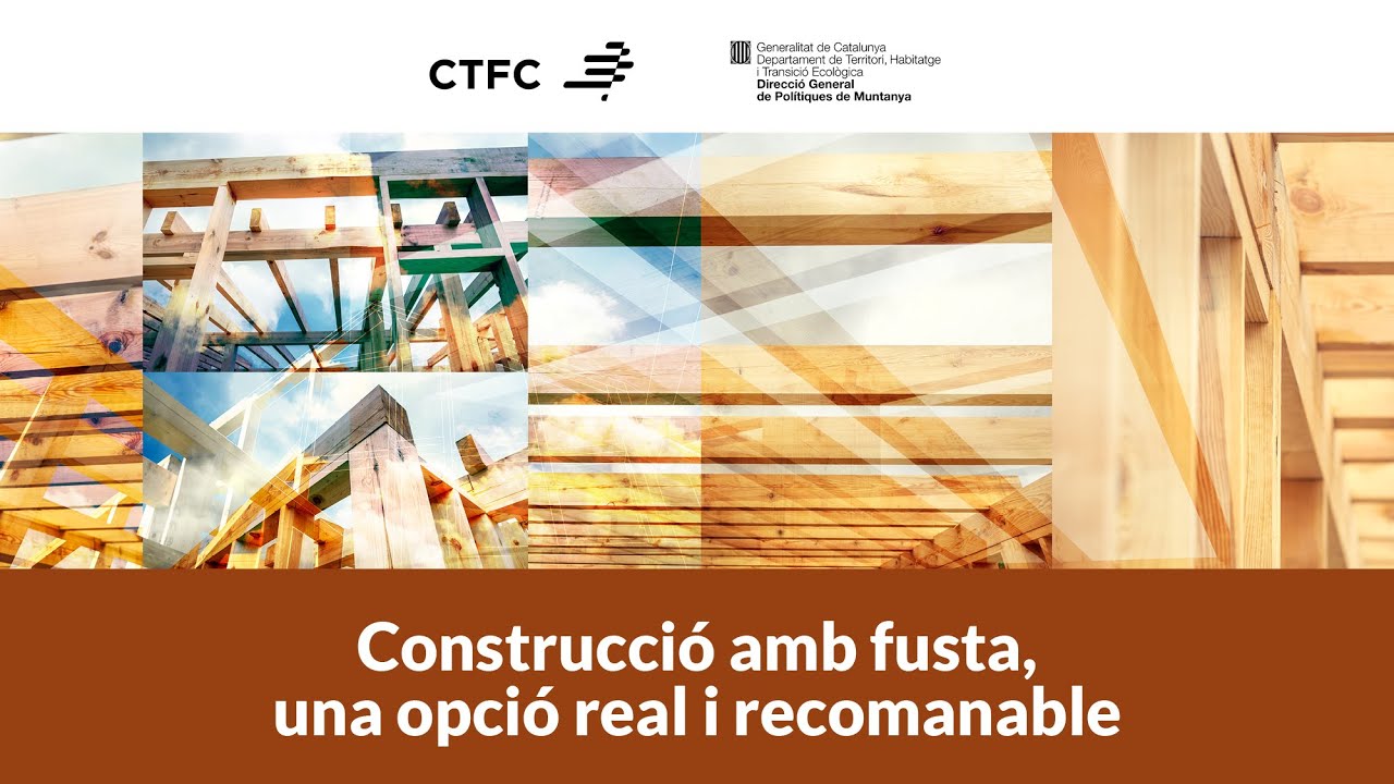 Construcció amb fusta, una opció real i recomendable