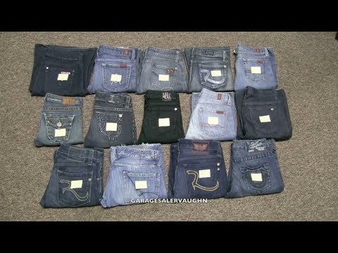 brand name jeans on sale