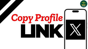 How to copy X(Twitter) profile link ?