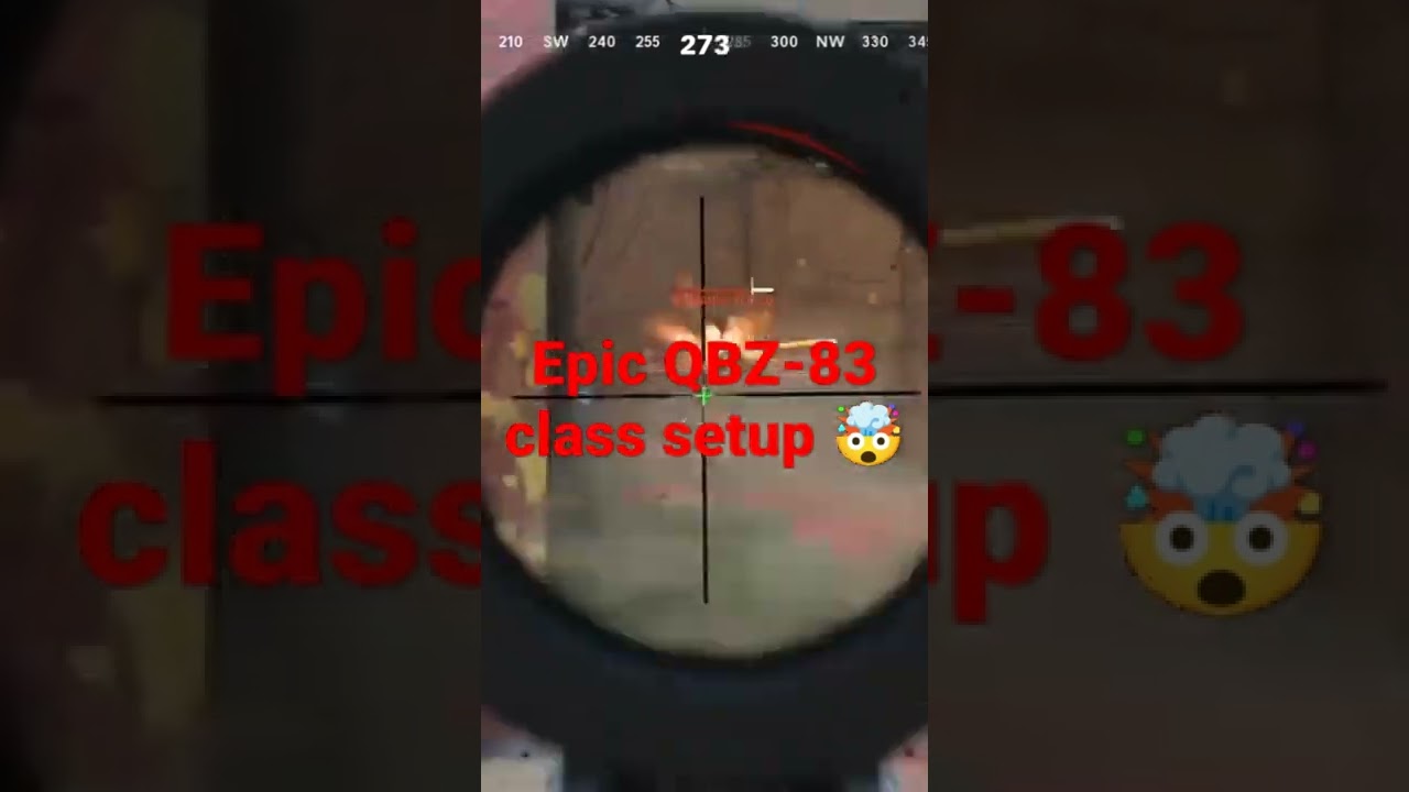 This QBZ-83 class setup is crazy in black ops Cold war 