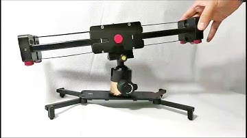 Double Distance Camera Slider Rail Systems