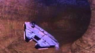 Millennium Falcon Playset - Short - falcon_turn_colored_flip.avi screenshot 4
